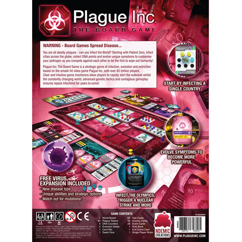 Palgue Inc. Board game  by Ndemic Creations