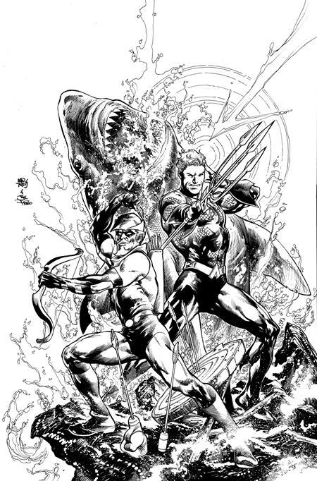 Aquaman Green Arrow Deep Target #1 (of 7) Cvr C Inc 1:25 Ivan Reis & Joe Prado Card Stock Var DC Comics Comic Book