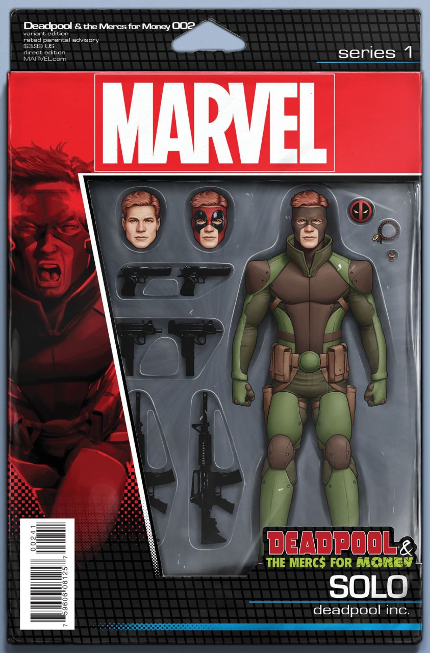 Deadpool Mercs For Money #2 (Action Figure Var) Marvel Comics Comic Book