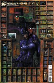 Catwoman 2021 Annual #1 Cvr B Liam Sharp Card Stock Var DC Comics Comic Book