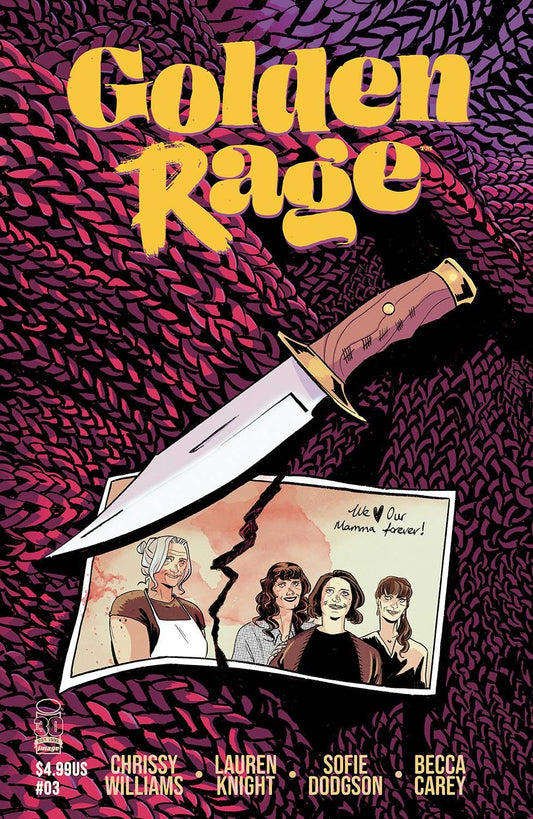 Golden Rage #3 (Cvr A Knight) Image Comics Comic Book 2022