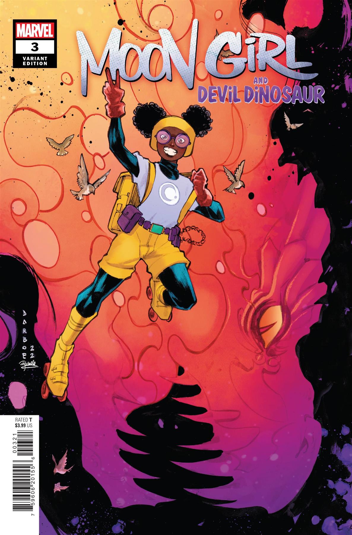 Moon Girl And Devil Dinosaur #3 (Darboe Var) Marvel Prh Comic Book 2023