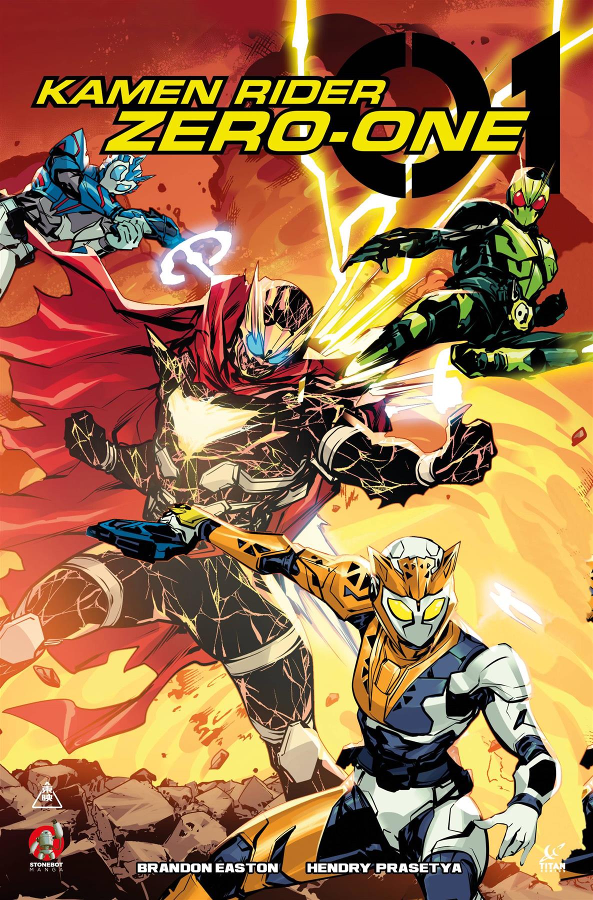Kamen Rider Zero One #2 Foc Prasetya Titan Comics Comic Book