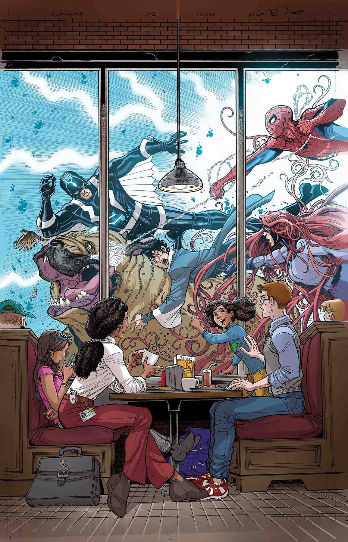 Inhumans Once Future Kings #2 Marvel Comics Comic Book