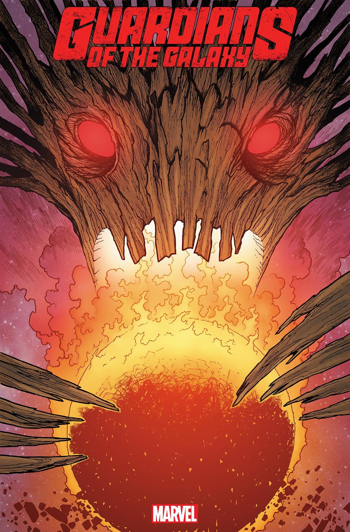 Guardians Of The Galaxy #1 Artist Tbd Grootfall Var (Artist Tbd Grootfall Var) Marvel Prh Comic Book 2023