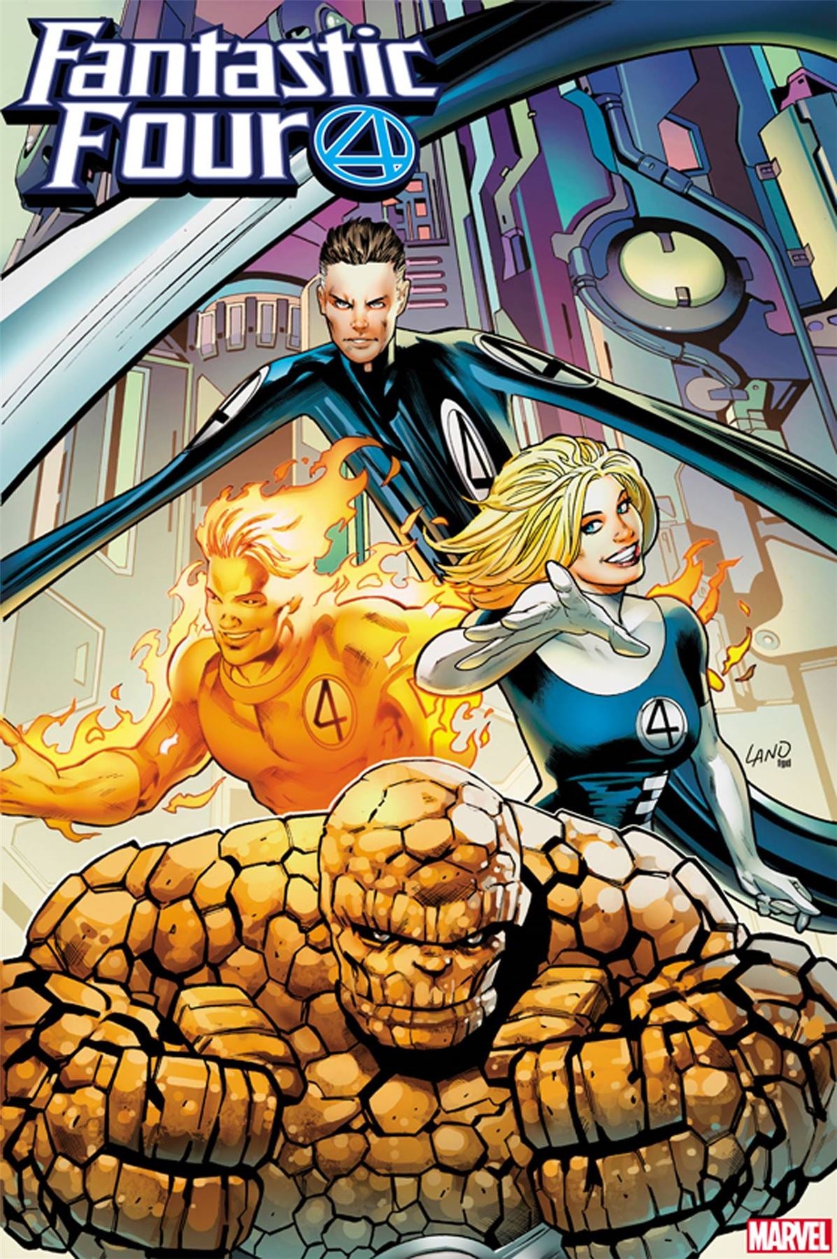 Fantastic Four #16 (Land 2099 Var) Marvel Comics Comic Book