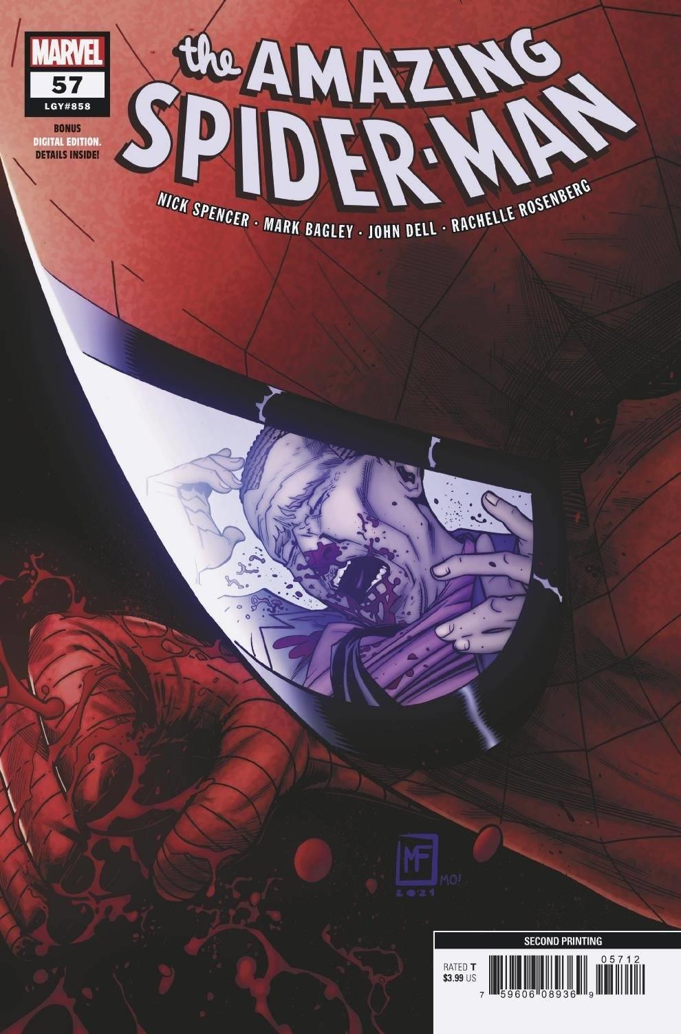 Amazing Spider-man #57 2nd Ptg Ferreira Var Marvel Comics Comic Book