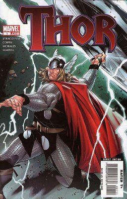 Thor #1 vol 3 (Green Backround) Marvel Comics Comic Book