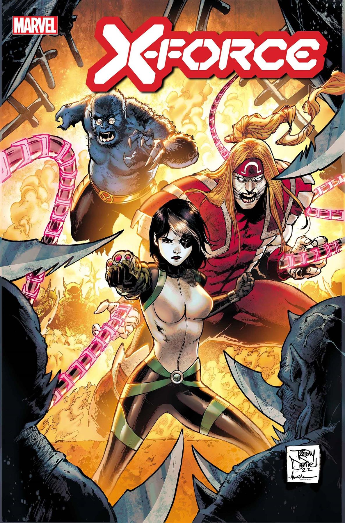 X-force #35 Daniel Var (Daniel Var) Marvel Prh Comic Book 2022