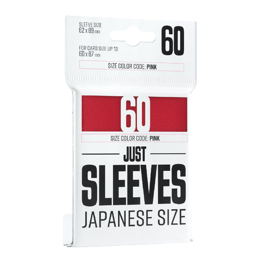 Just Sleeves - Japanese Size  - Red
