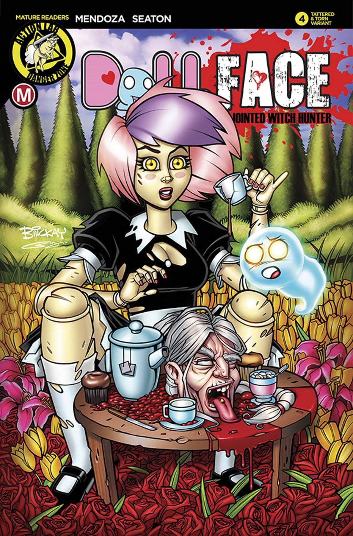Dollface #4 Cvr E Mckay Tattered & Torn (Cvr E Mckay Tattered & Torn) Action Lab - Danger Zone Comic Book