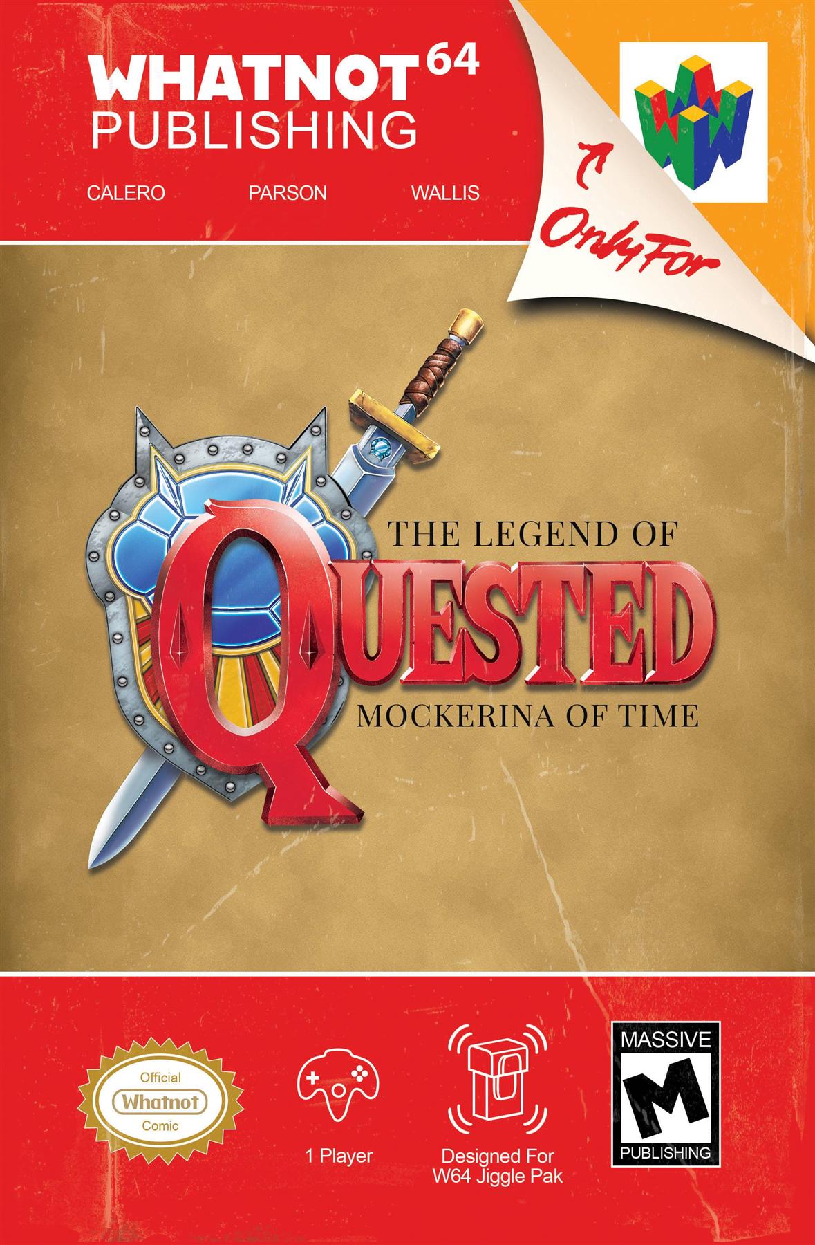 Quested #4 Cvr D Richardson Video Game Homage Whatnot Publishing Comic Book