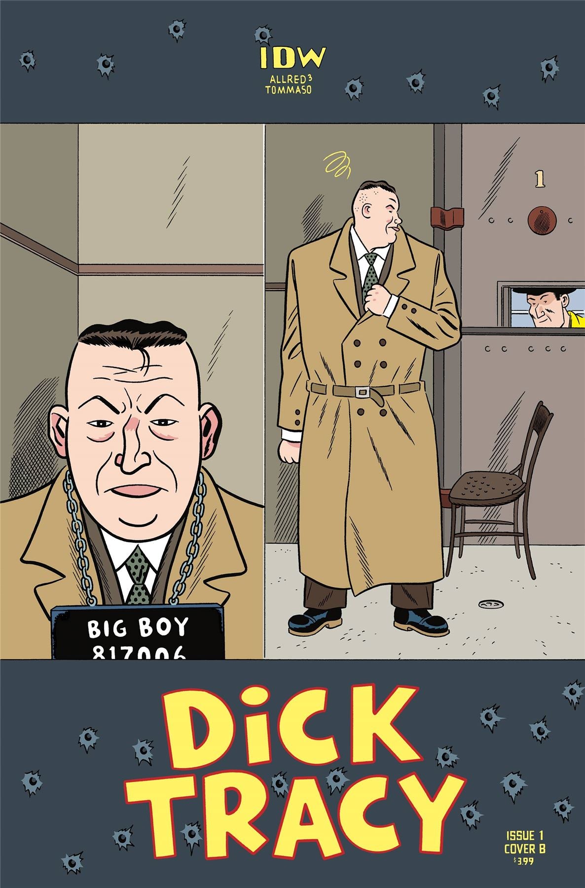 Dick Tracy Dead Or Alive #1 (Cvr B Tommaso) Idw Publishing Comic Book