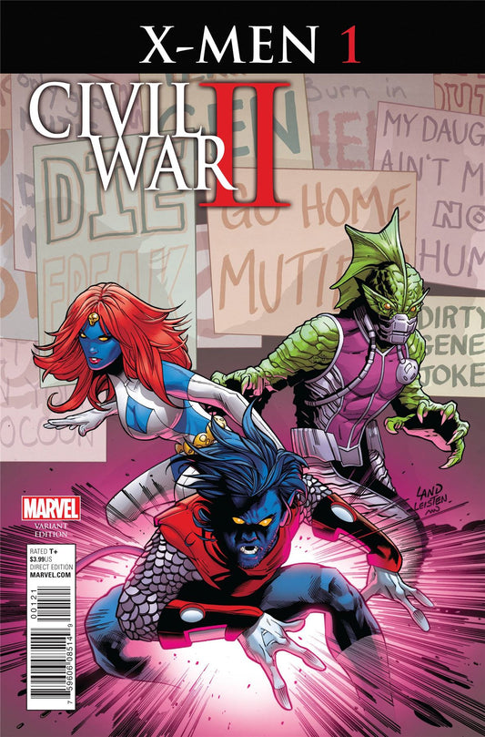 Civil War Ii X-men #1 (Var) Marvel Comics Comic Book