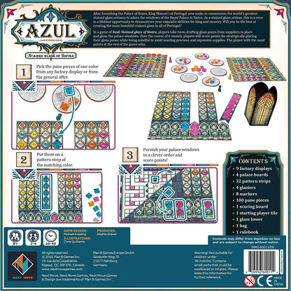 Azul Stained Galss  of Sintra Board Game by Next Move Games