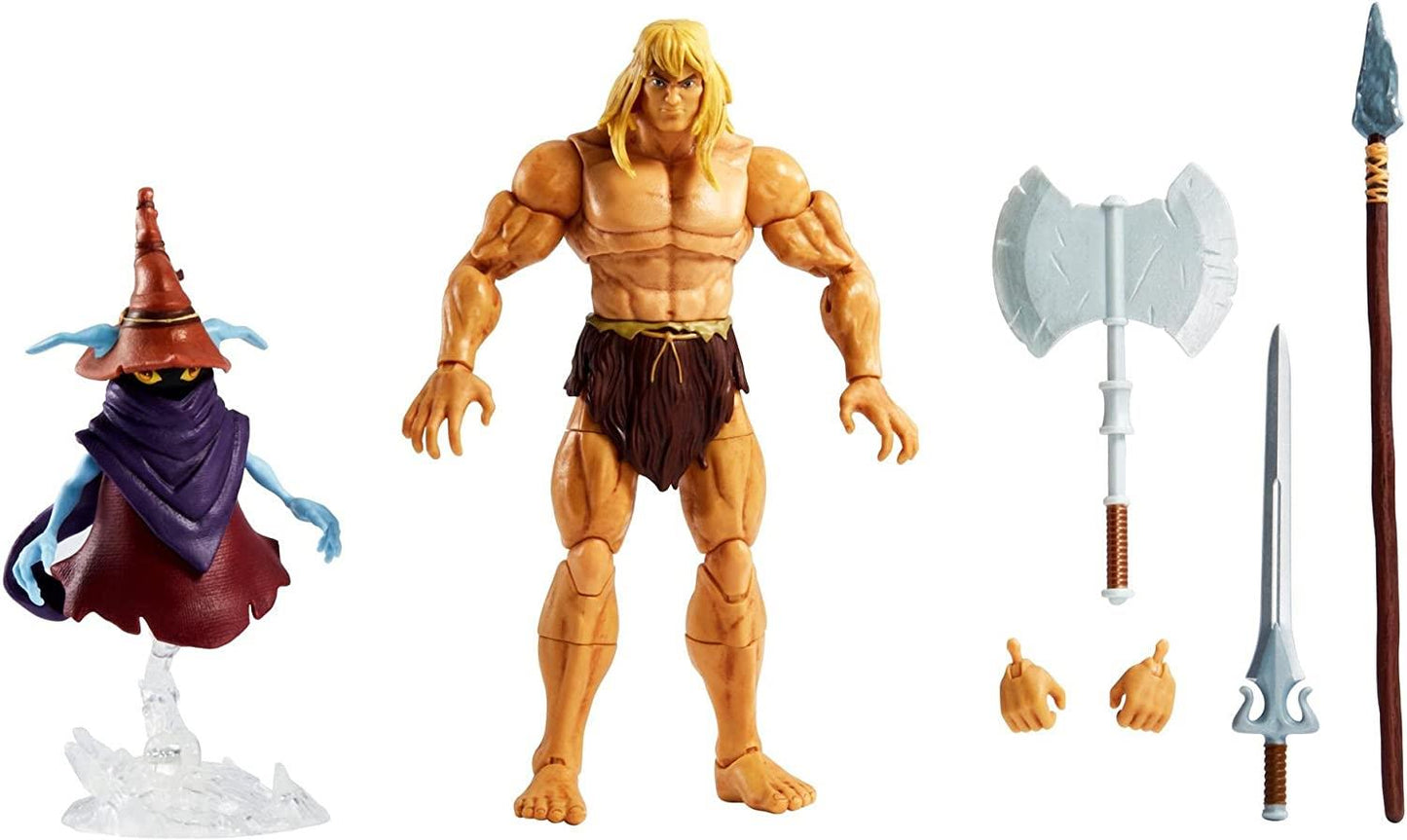 Masters of the Universe Revelation Savage He-man Dlx Action Figure