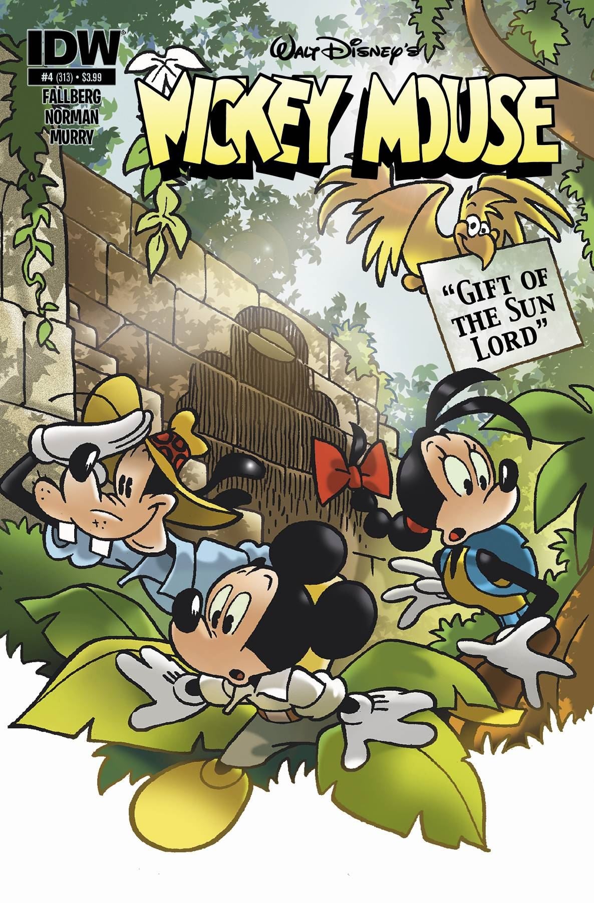 Mickey Mouse #4 () Idw Publishing Comic Book