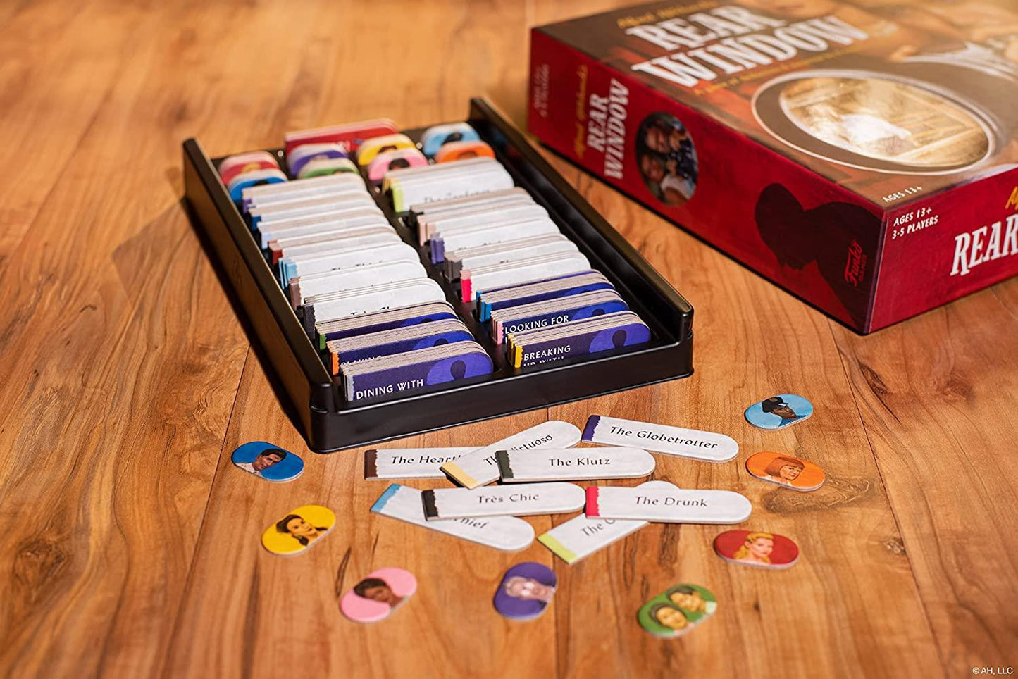 Alfred hitchcock's Rear Window Board Game By Funko