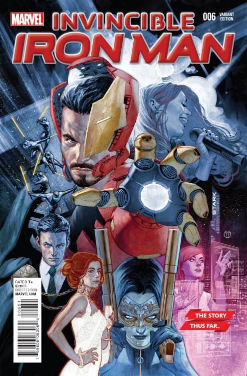 Invincible Iron Man #6 Story Thus Far Var Marvel Comics Comic Book