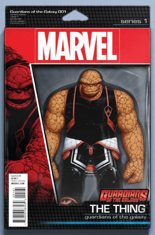 Guardians Of Galaxy #1 Christopher Action Figure Var (Christopher Action Figure Var) Marvel Comics Comic Book