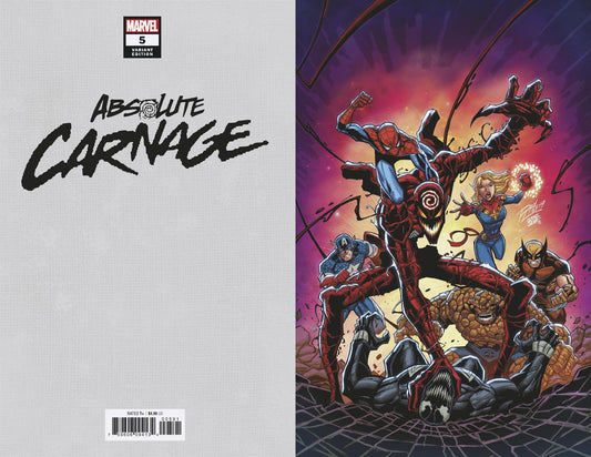 Absolute Carnage #5 (Ron Lim Virgin 1:200 Var) Marvel Comics Comic Book