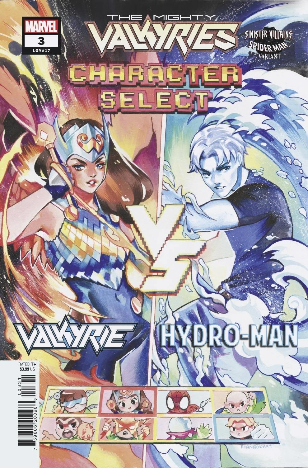 Mighty Valkyries #3 (of 5) Gonzales Spider-man Villains Var Marvel Comics Comic Book