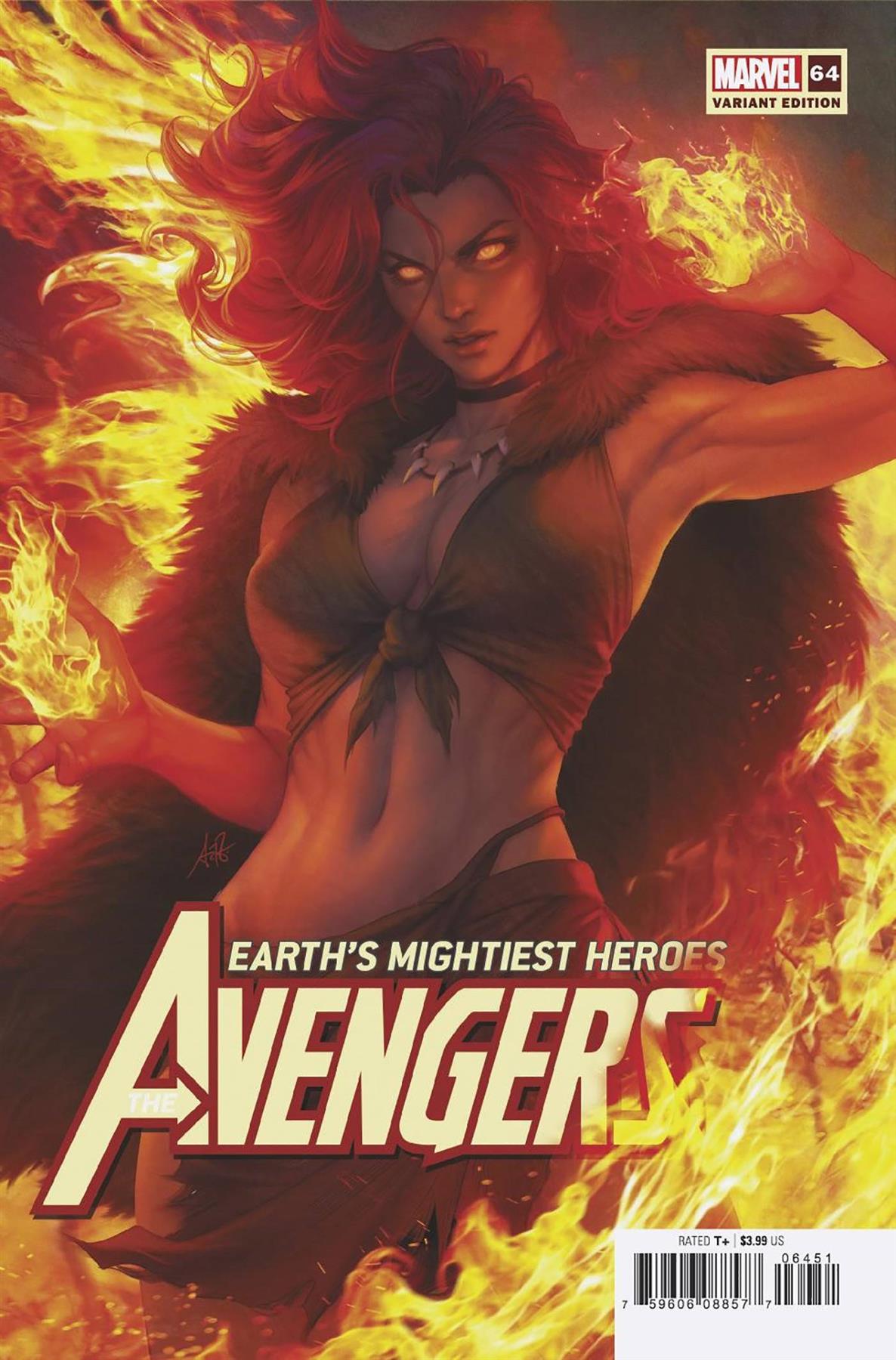 Avengers #64 Artgerm Var Marvel Prh Comic Book