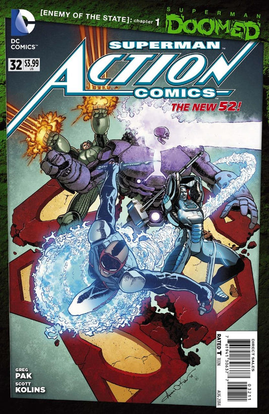 Action Comics #32 (doomed) DC Comics Comic Book