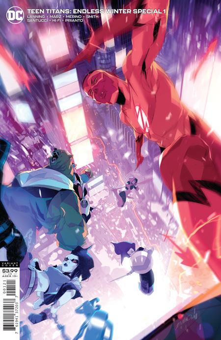Teen Titans Endless Winter Special #1 (one Shot) Cvr B Simone Di Meo Var (endless Winter) DC Comics Comic Book