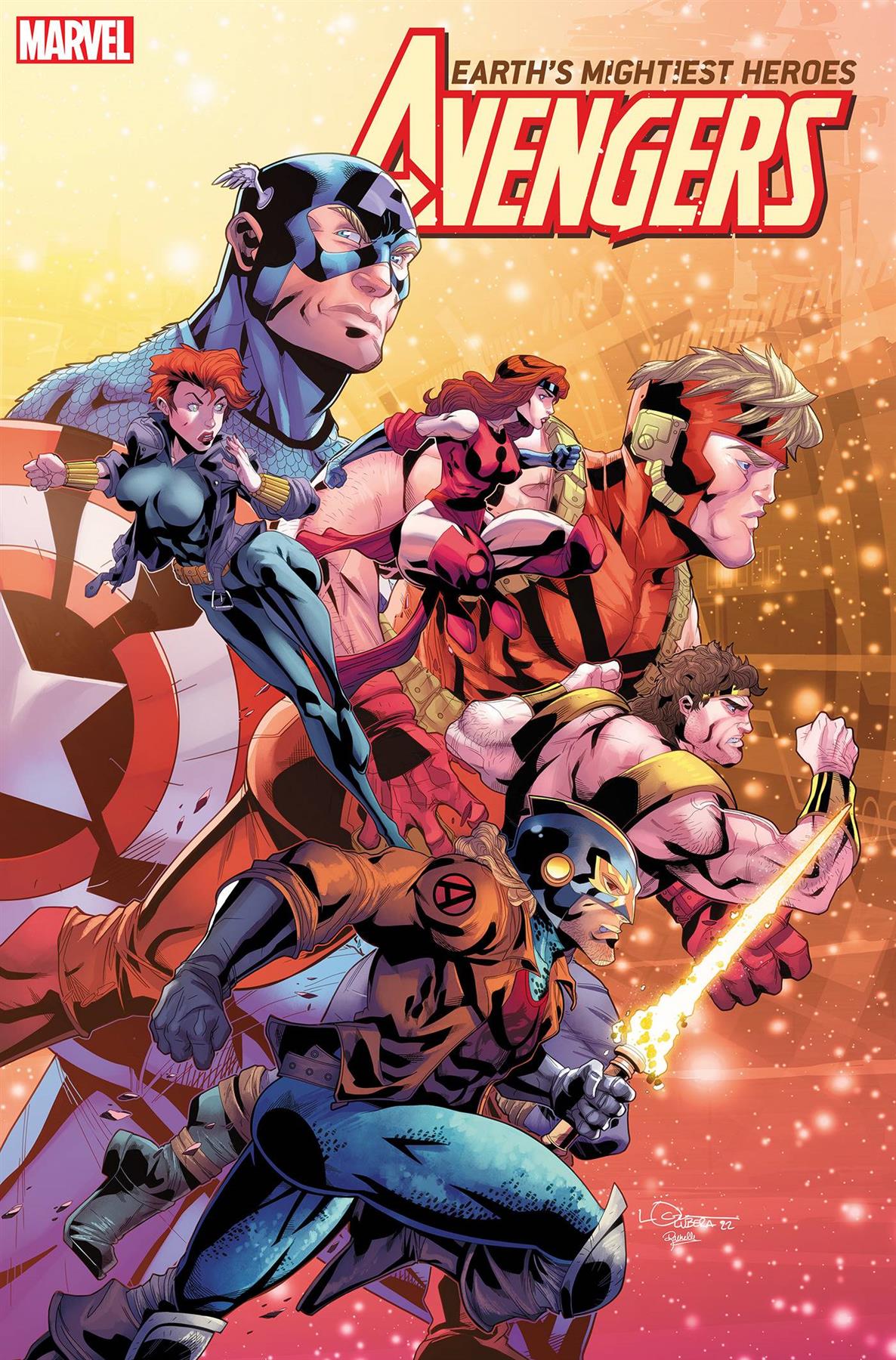 Avengers #65 90s Avengers Assemble Connecting Var (90s Avengers Assemble Connecting Var) Marvel Prh Comic Book 2023