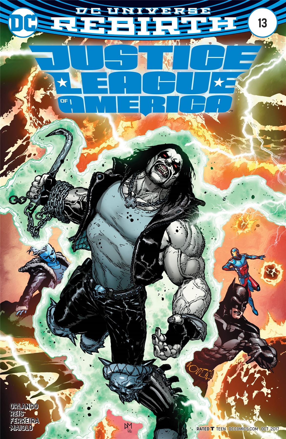 Justice League Of America #13 (Var Ed) DC Comics Comic Book