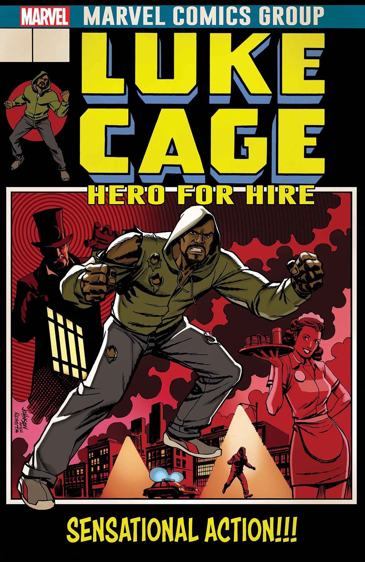 Luke Cage #166 (Johnson Lh Var Leg) Marvel Comics Comic Book