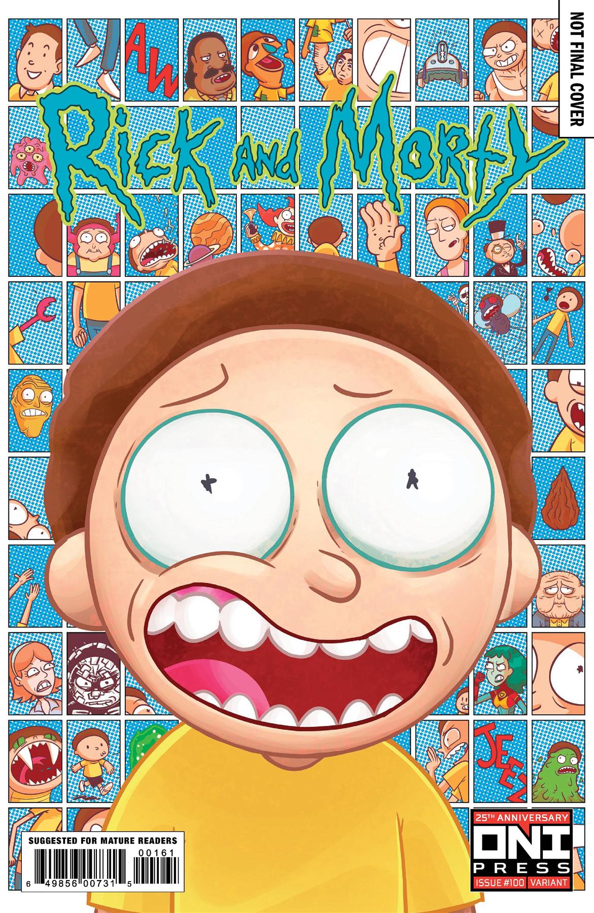 Rick & Morty #100 Cvr F Stresing Oni Press Inc. Comic Book