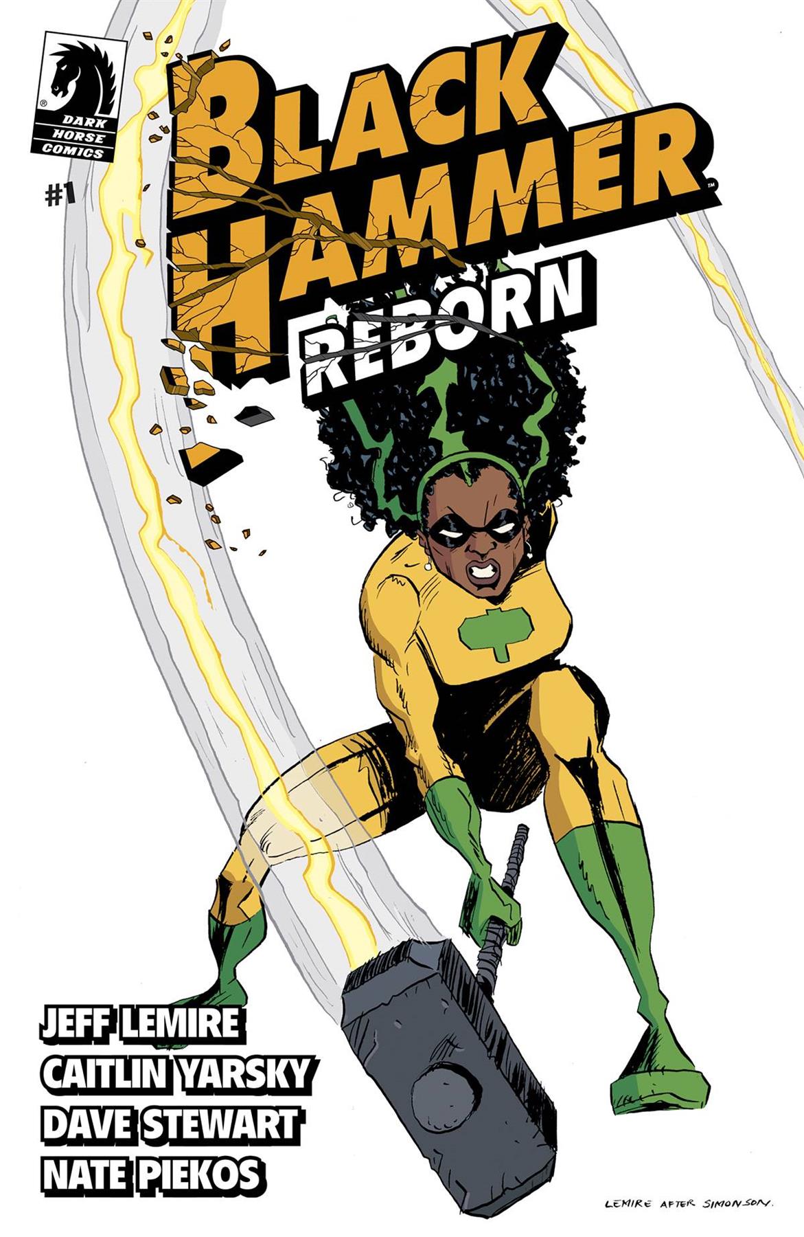 Black Hammer Reborn #1 Cvr B Lemire Dark Horse Comics Comic Book