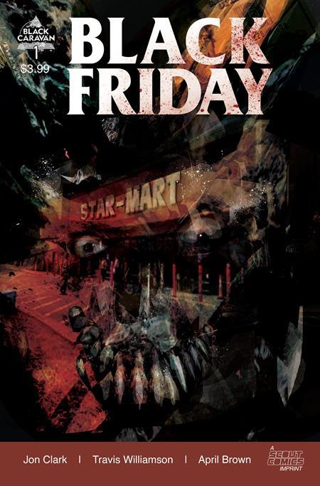 Black Friday #1 Second Printing  Scout Comics Comic Book