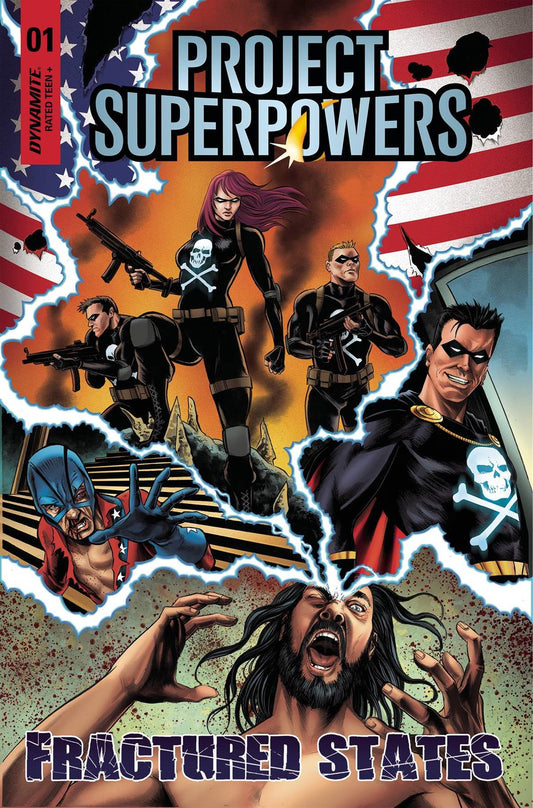 Project Superpowers Fractured States #1 Cvr A Rooth Dynamite Comic Book