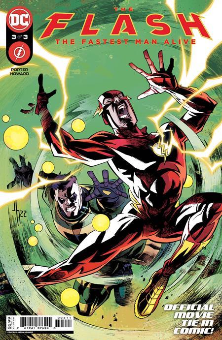 Flash The Fastest Man Alive #3 (of 3) Cvr A Jason Howard DC Comics Comic Book