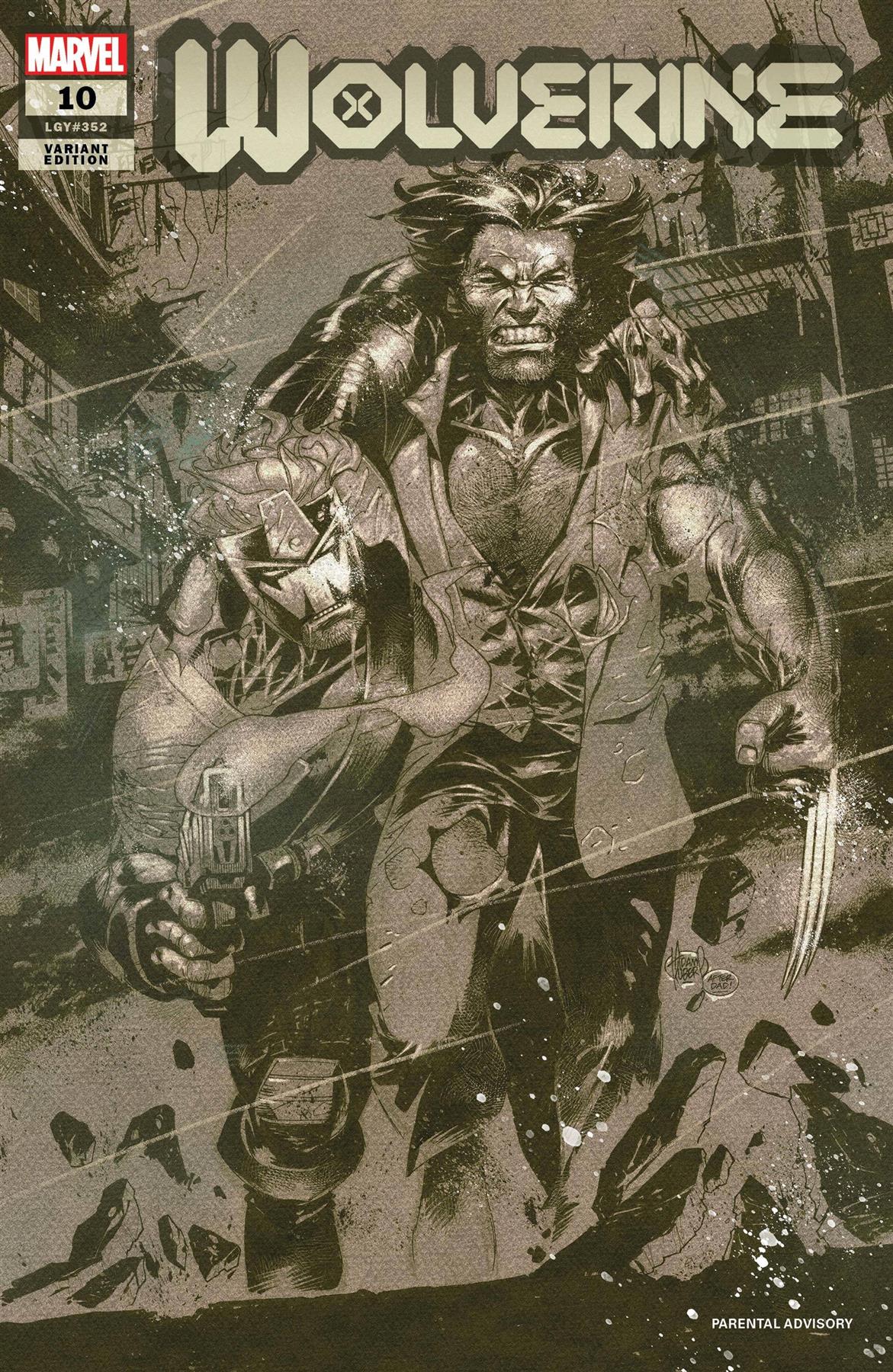 Wolverine #10 Kubert Var Marvel Comics Comic Book