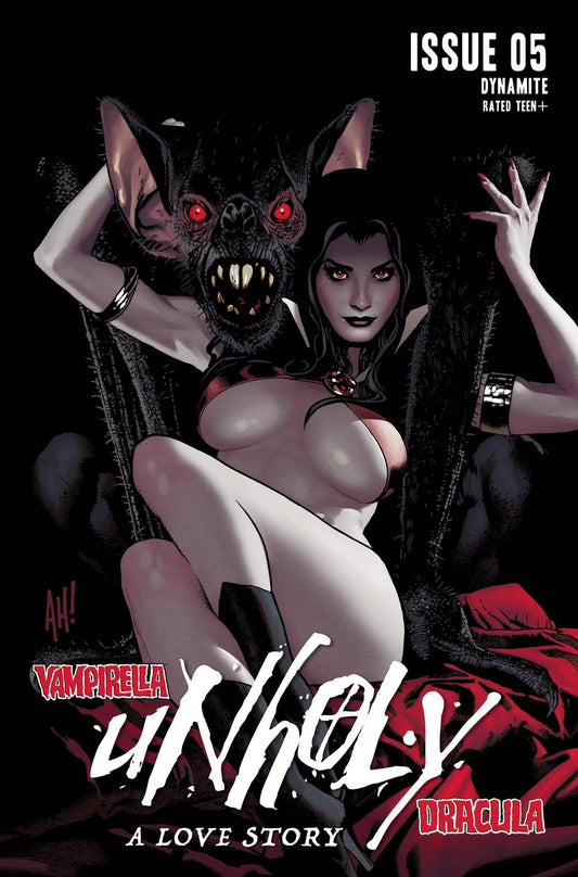 Vampirella Dracula Unholy #5 Cvr D Hughes Dynamite Comic Book