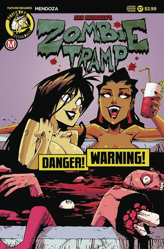 Zombie Tramp Ongoing #37 Cvr D Blood Tub Risque (Cvr D Blood Tub Risque) Action Lab - Danger Zone Comic Book