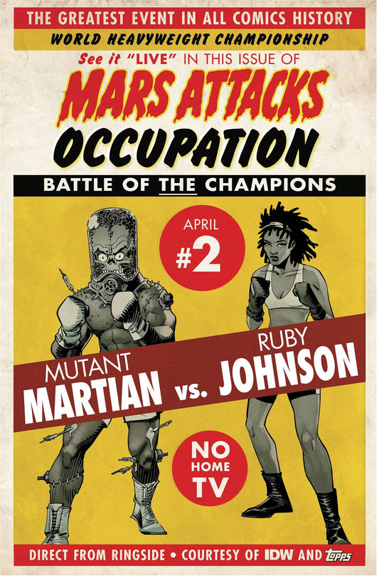 Mars Attacks Occupation #2 () Idw Publishing Comic Book