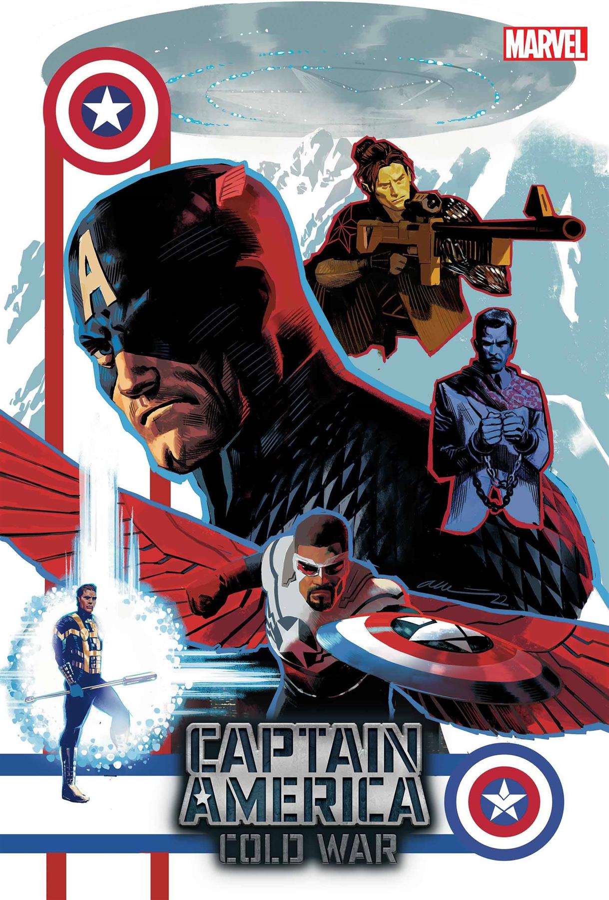 Captain America Cold War Alpha #1 Acuna Var () Marvel Prh Comic Book 2023
