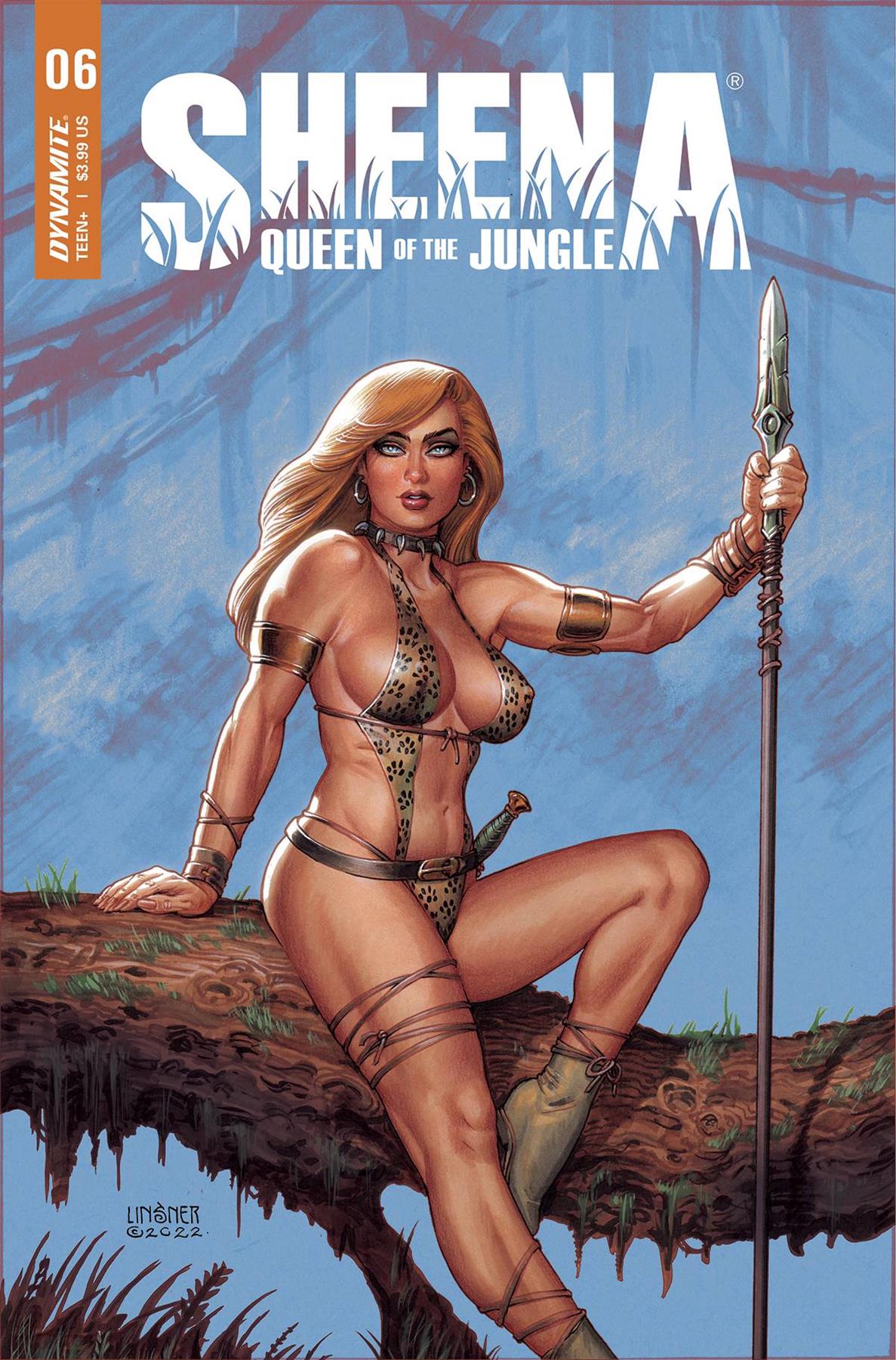Sheena Queen Jungle #6 Cvr C Linsner (Cvr C Linsner) Dynamite Comic Book 2022