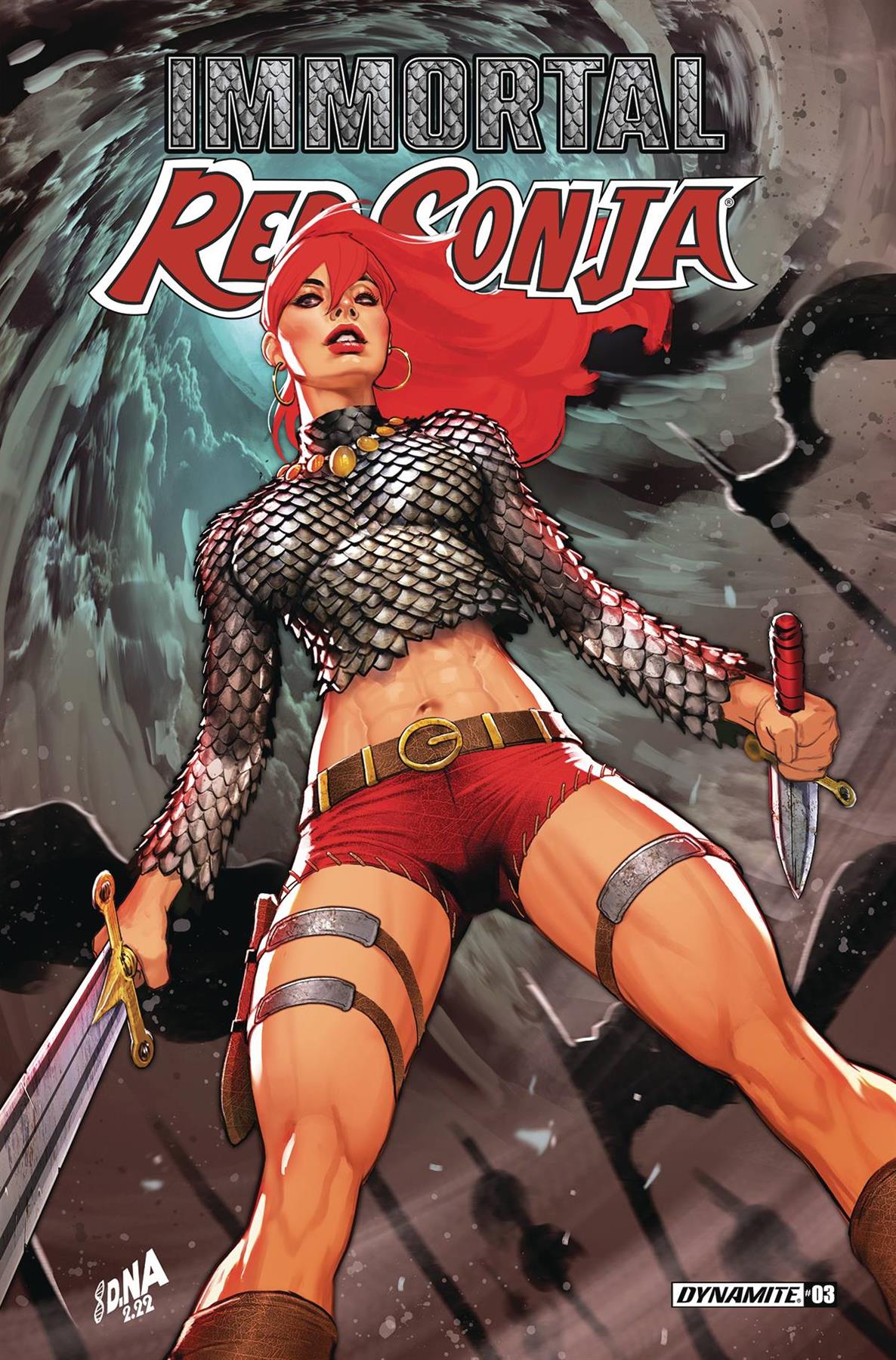 Immortal Red Sonja #3 Cvr A Nakayama Dynamite Comic Book
