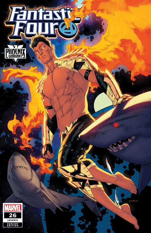 Fantastic Four #26 (Anka Namor Phoenix Var Emp) Marvel Comics Comic Book 2020