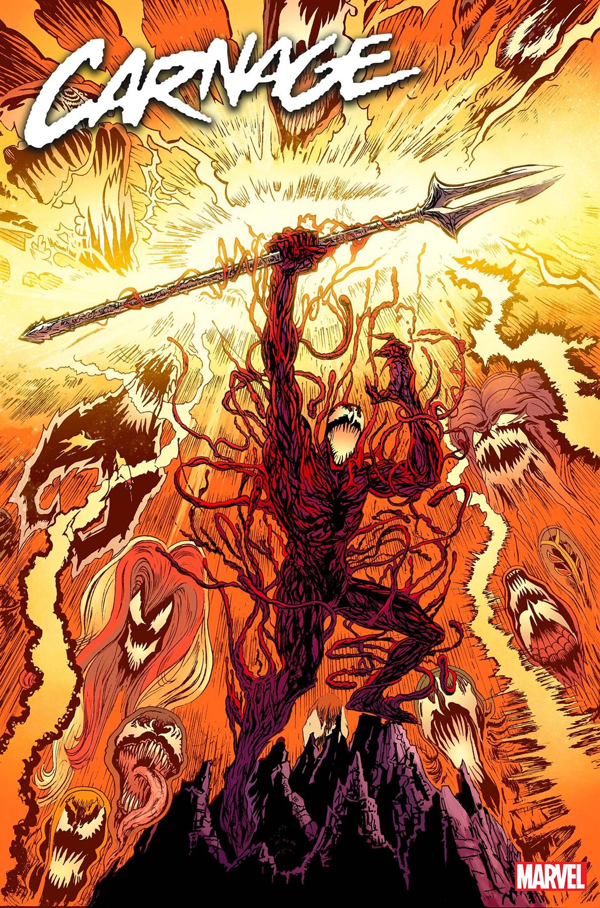 Carnage #10 Artist Var (Artist Var) Marvel Prh Comic Book 2023