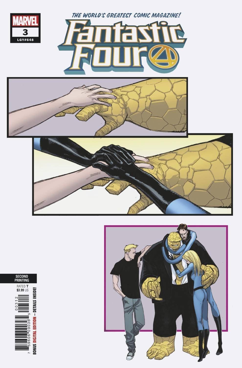 Fantastic Four #3 (2nd Ptg Pichelli Var) Marvel Comics Comic Book