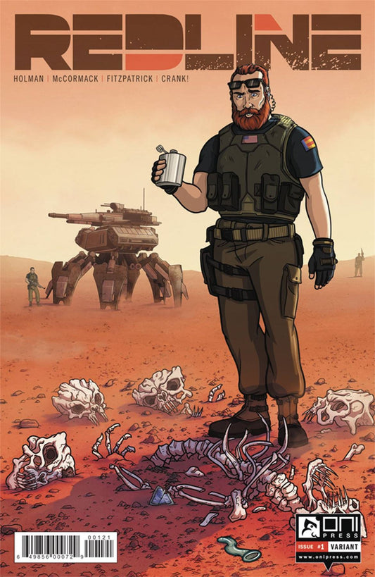 Redline #1 Kuettel Var (Kuettel Var) Oni Press Inc. Comic Book