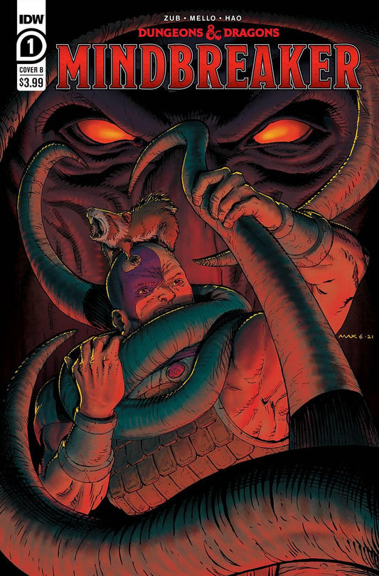 Dungeons & Dragons Mindbreaker #1 (of 5) Cvr B Max Davenport Idw Publishing Comic Book