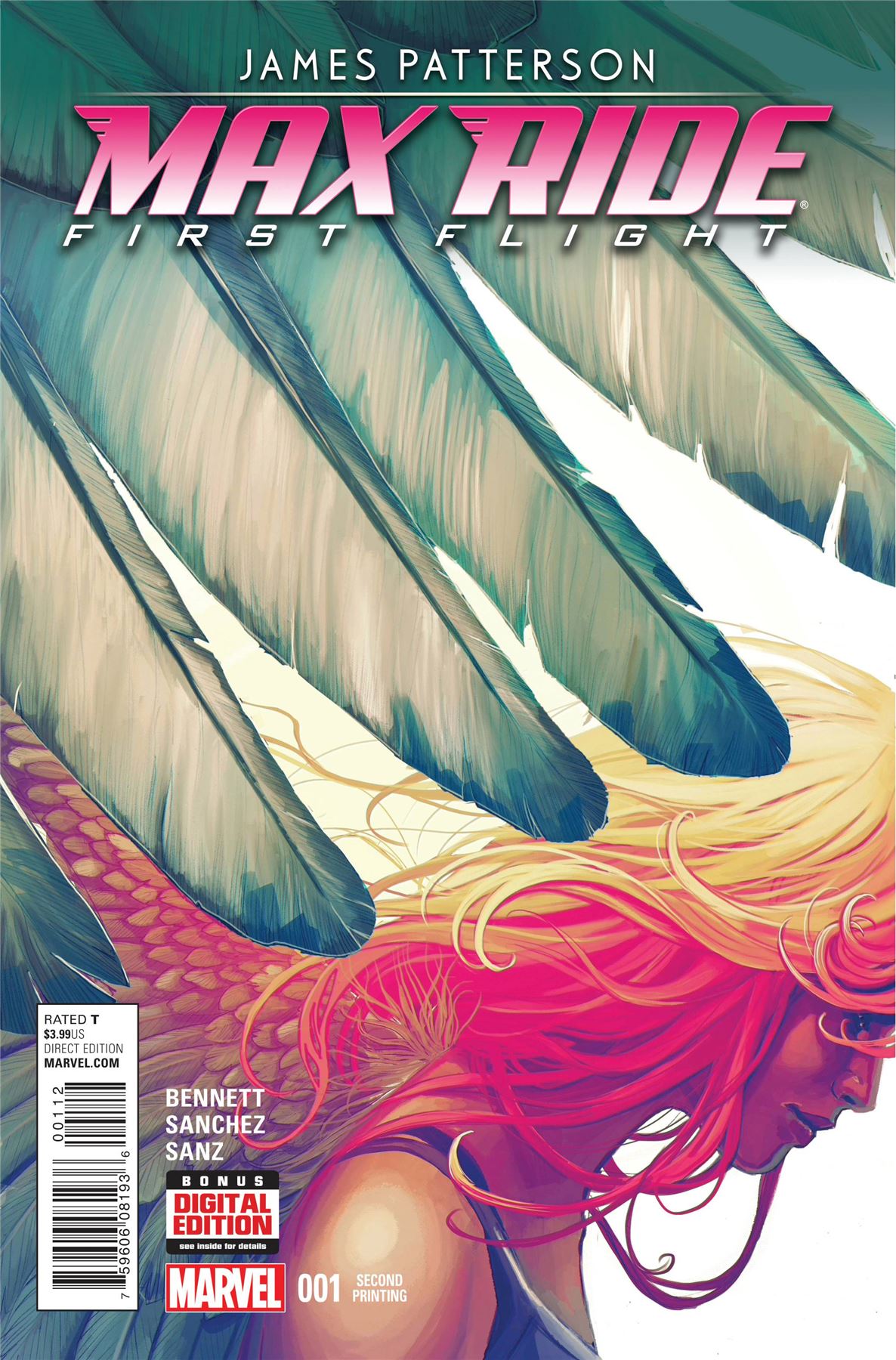 Max Ride First Flight #1 2nd ptg Marvel Comics Comic Book